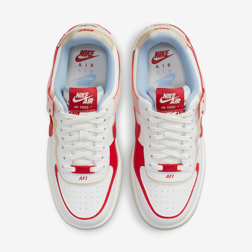 Air Force 1 Shadow Cracked Leather