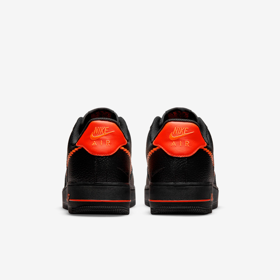 Air force 1 Lv8 Zig zag Black orange