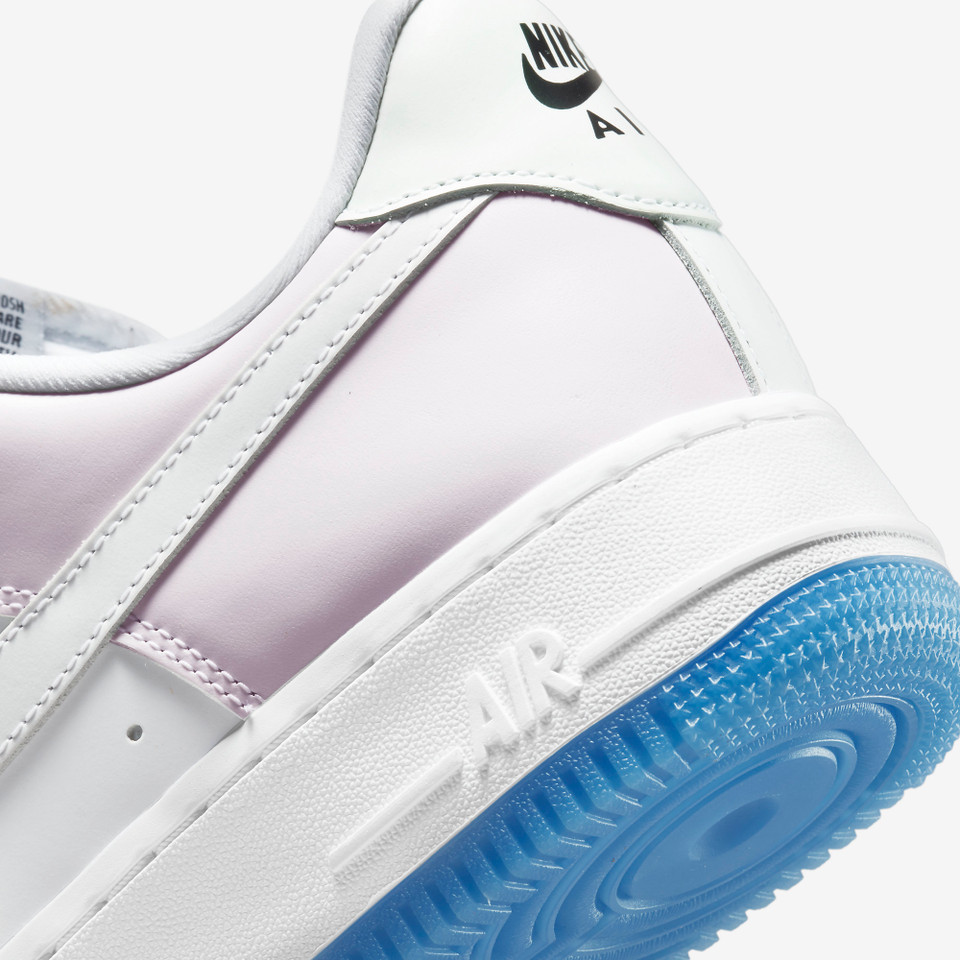 Air force 1 UV Reactive color change