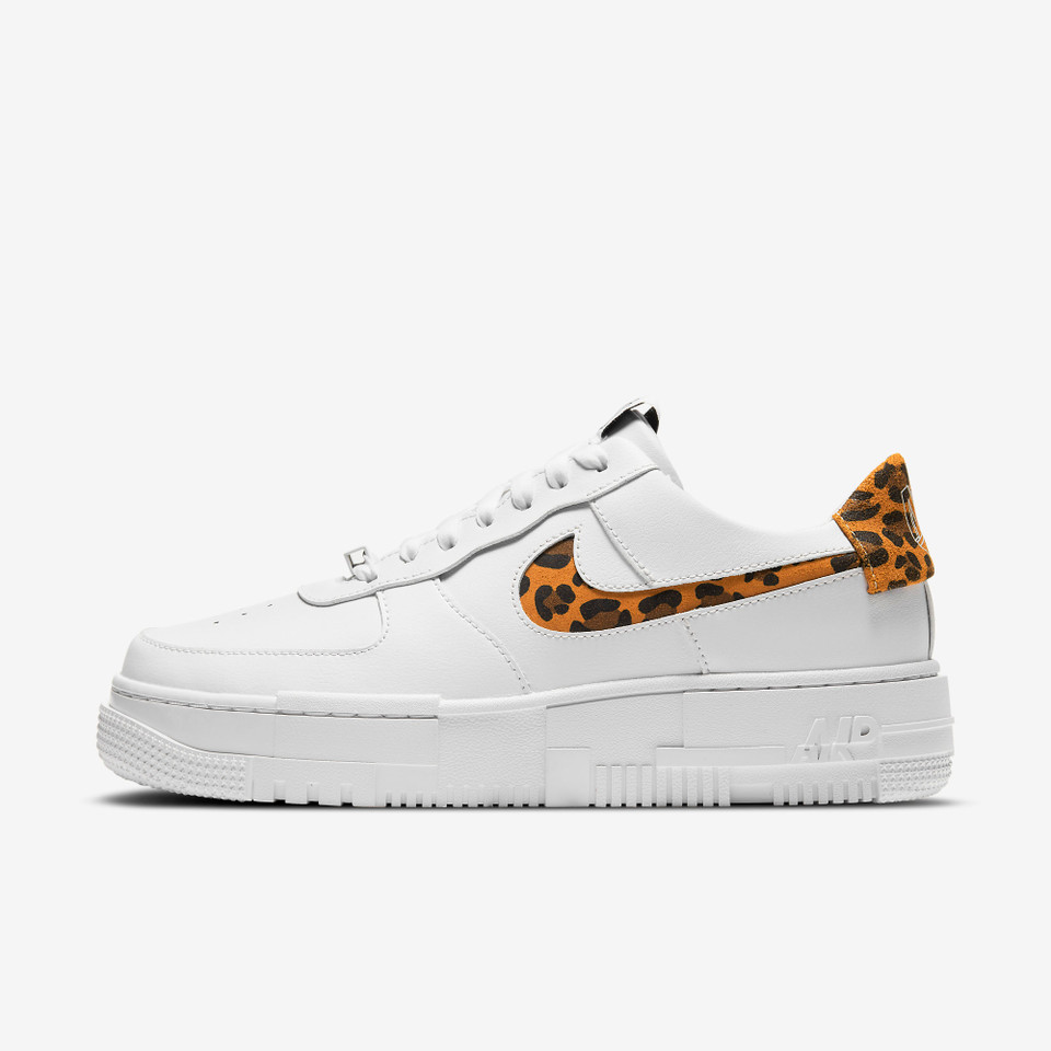 Air force 1 Pixel SE White Leopard