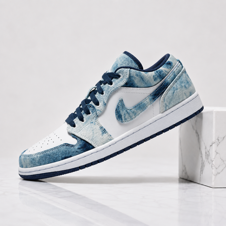 Air jordan 1 Low Washed denim