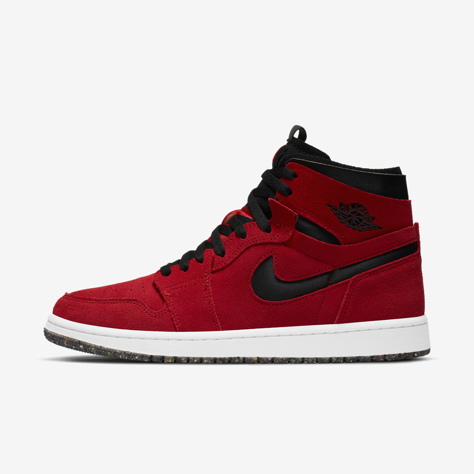 Air jordan 1 High Zoom CMFT Red suede