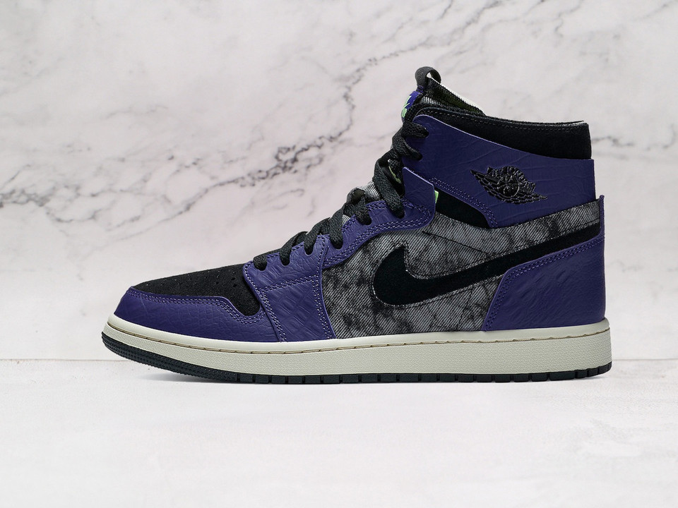Air Jordan 1 High Zoom CMFT ‘Bayou Boys’ – New Orchid Suede with Lime Blast Accents