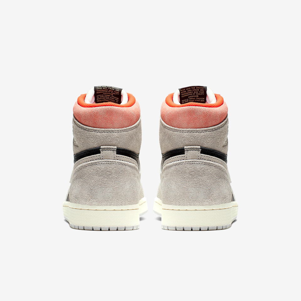 Air jordan 1 High Retro Neutral Grey Hyper Grimson