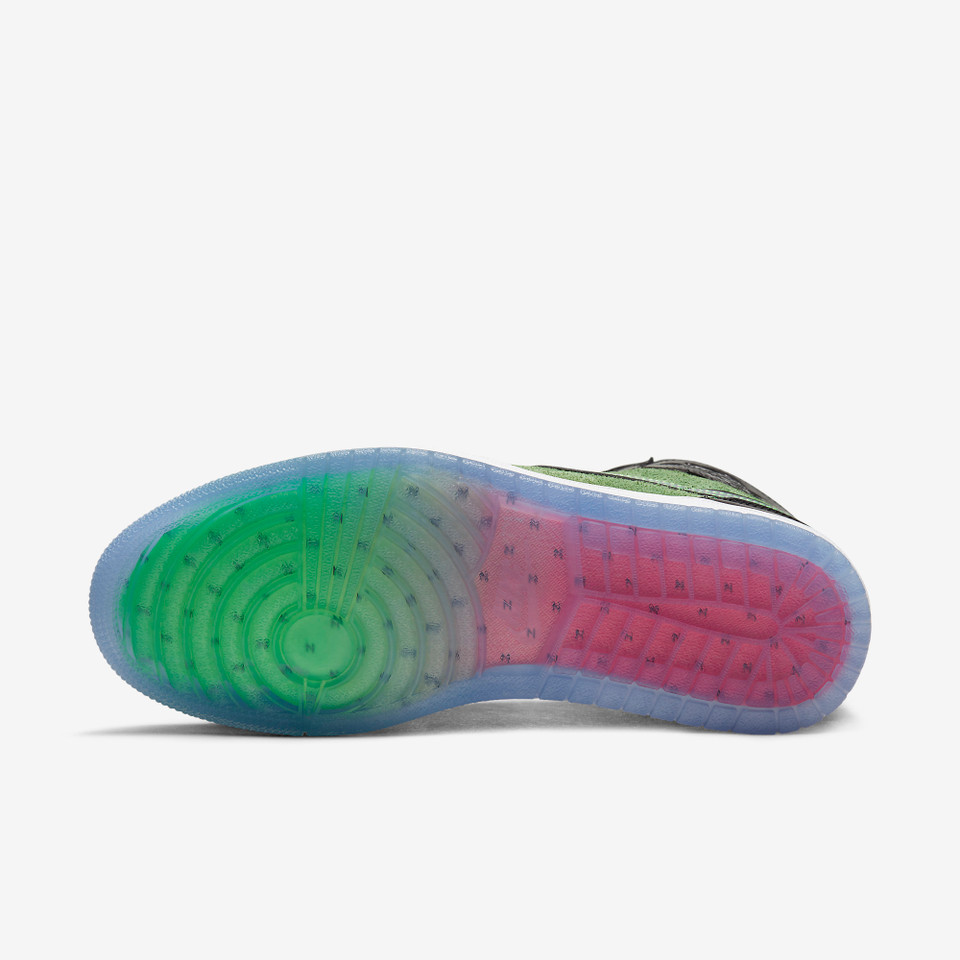 Air jordan 1 Retro High Zoom Zen green