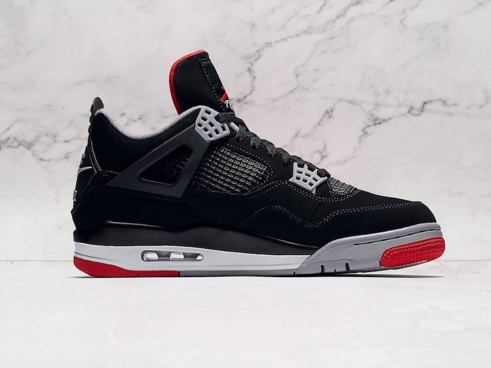Air Jordan 4 Retro Bred (2019) – Iconic Black/Cement Colorway