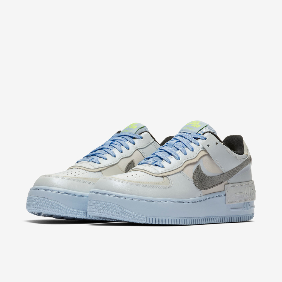 Air force 1 Shadow Pure platinum Snakeskin