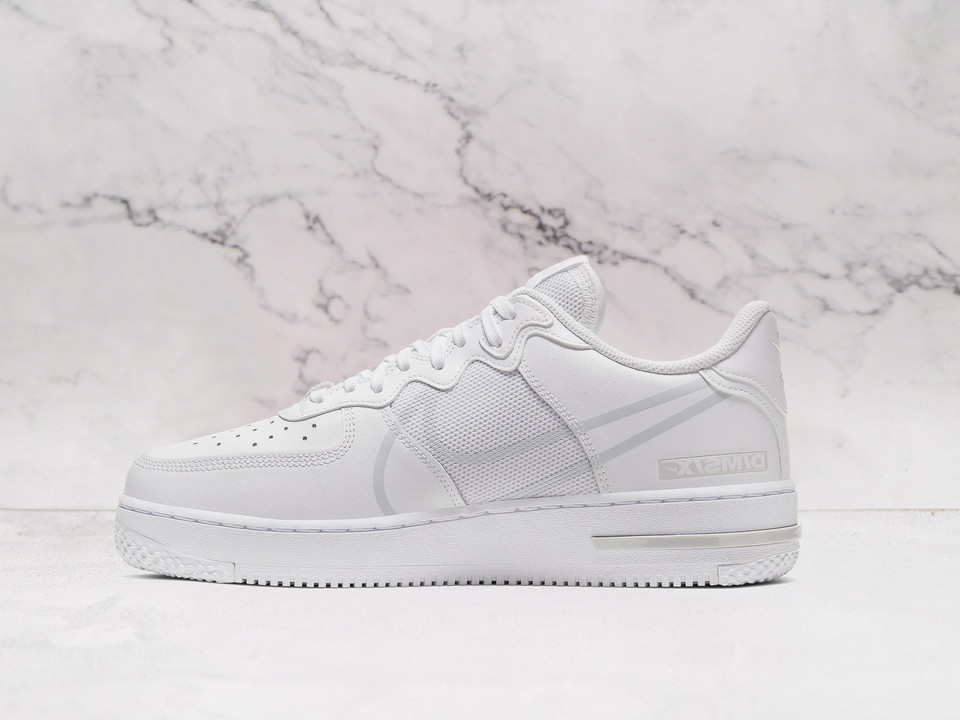 Nike Air Force 1 React 'White' – Modern Comfort Meets Classic Style Nike Air Force 1 React 'White' – Modern Comfort Meets Classic Style