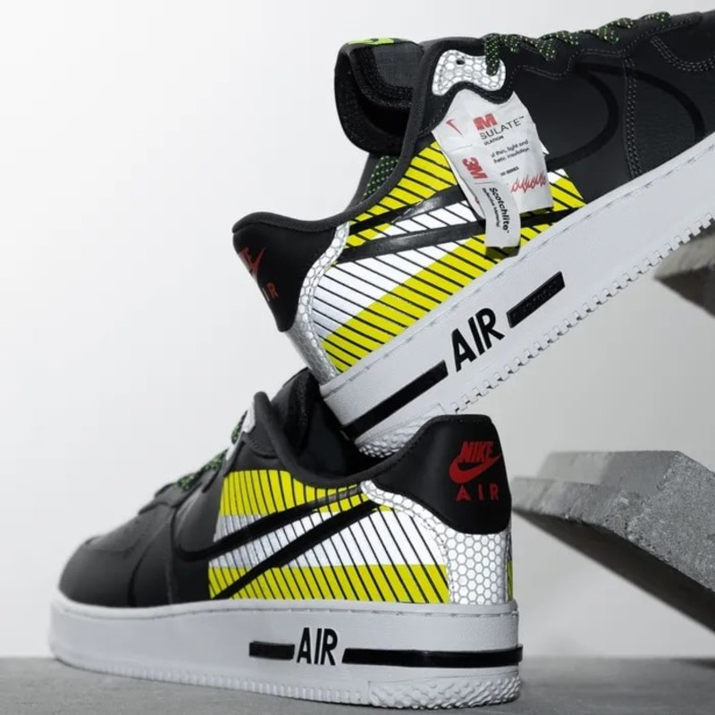 Air force 1 React 3M Lx Anthracite volt