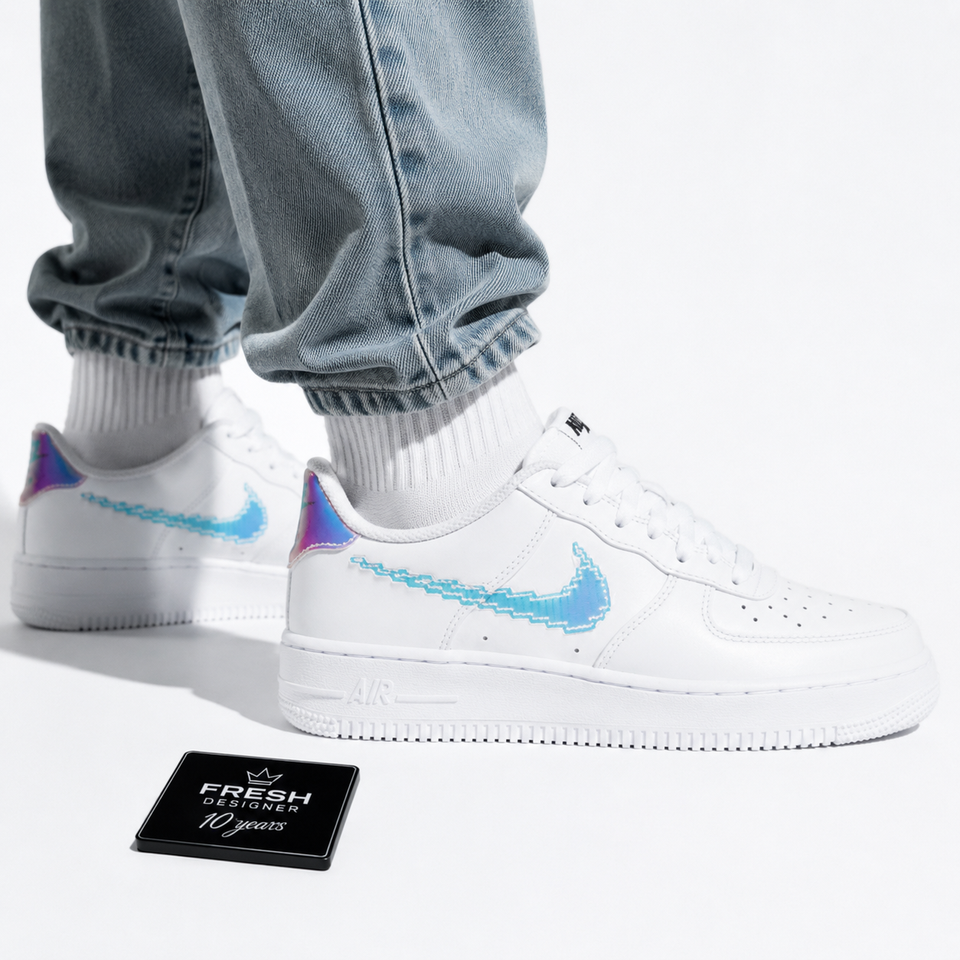 Air force 1 Lv8 Digital swoosh