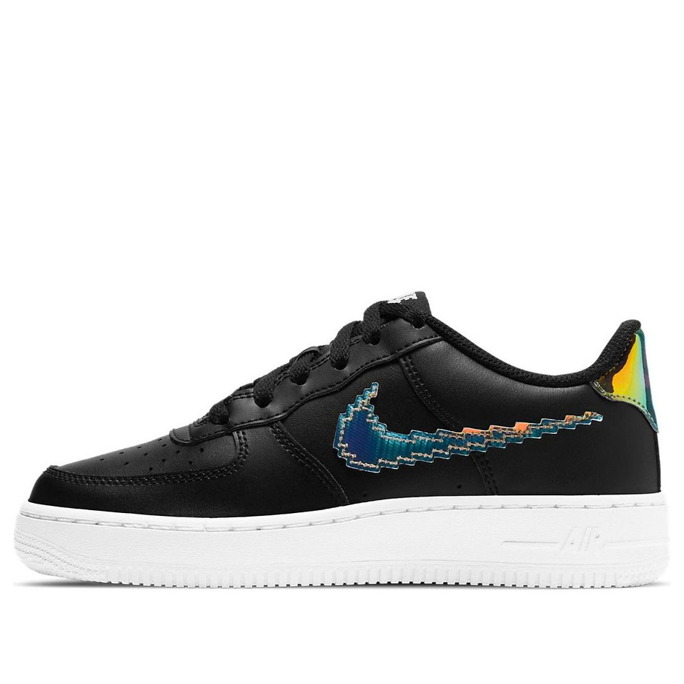 Air force 1 Lv8 Black Digital swoosh
