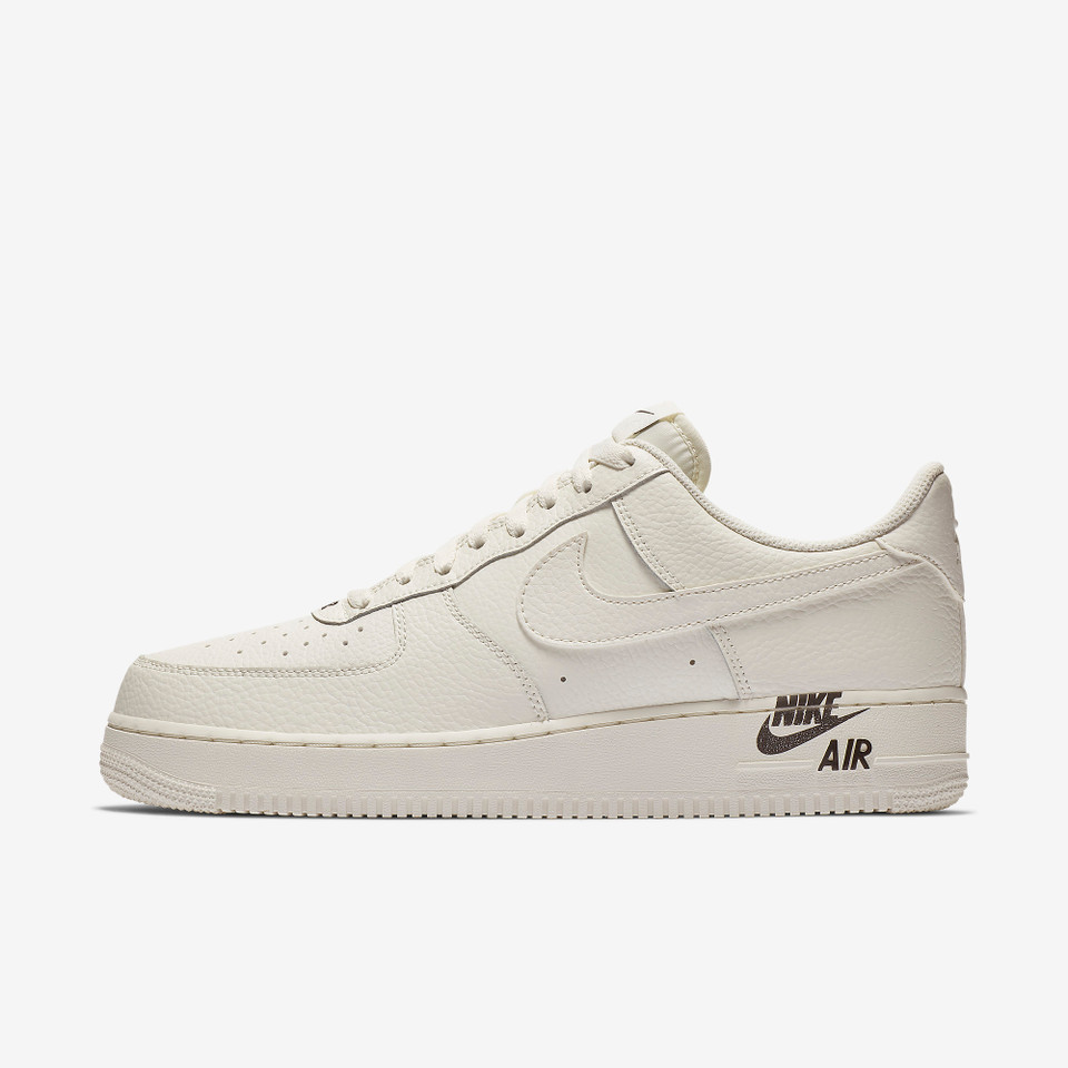 Air force 1 Lv8 Leather Emblem pack Cream