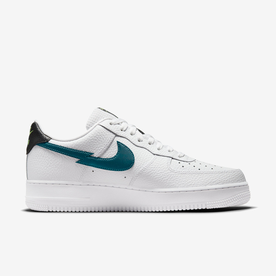 Air force 1 Lv8 Split swoosh white aquamarine