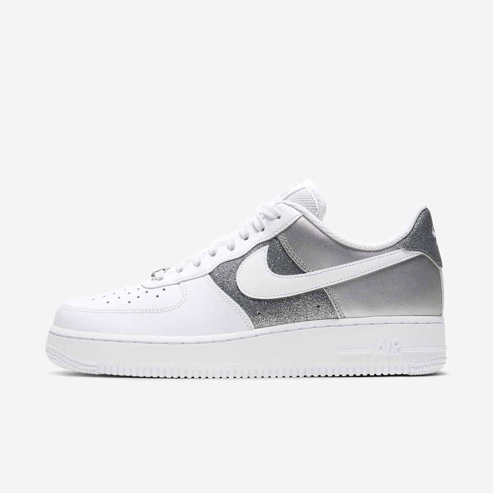 Nike Air Force 1 Low '07 'White Metallic Silver'