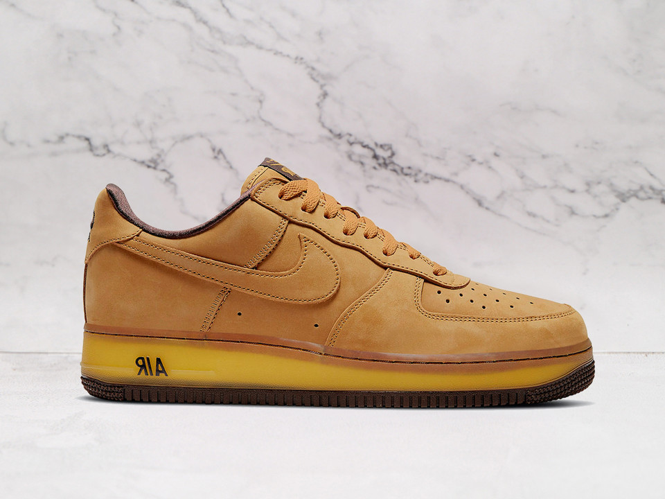 Nike Air Force 1 Low 'Wheat Mocha' – Suede Upper in Wheat with Dark Mocha Accents
