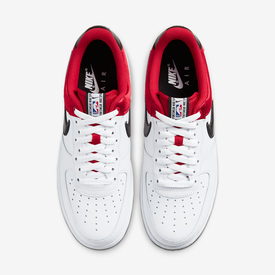 Air force 1 Lv8 Nba White Red