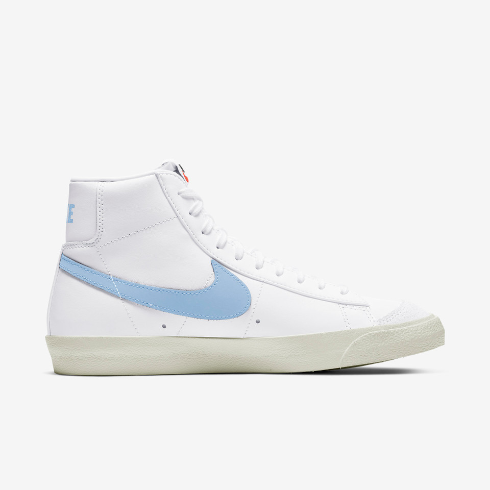Blazer Mid  77 White Celestine blue