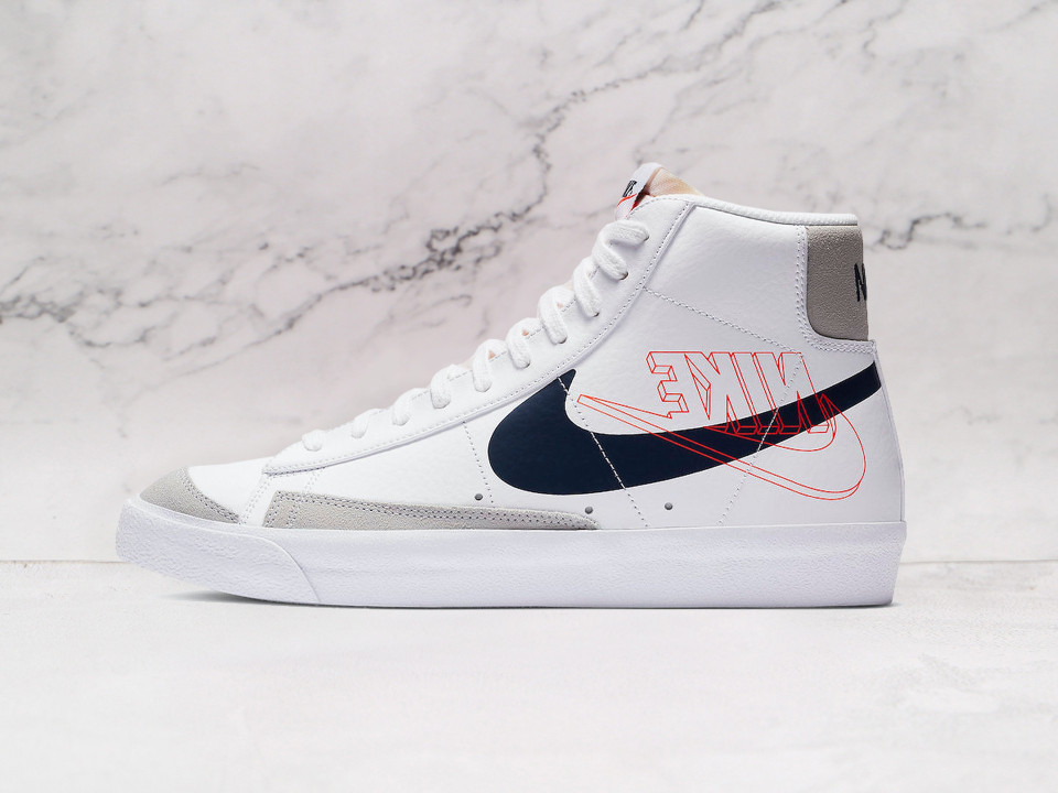 Nike Blazer Mid '77 Vintage 'Reverse Logo' – Reverse University Red Swoosh