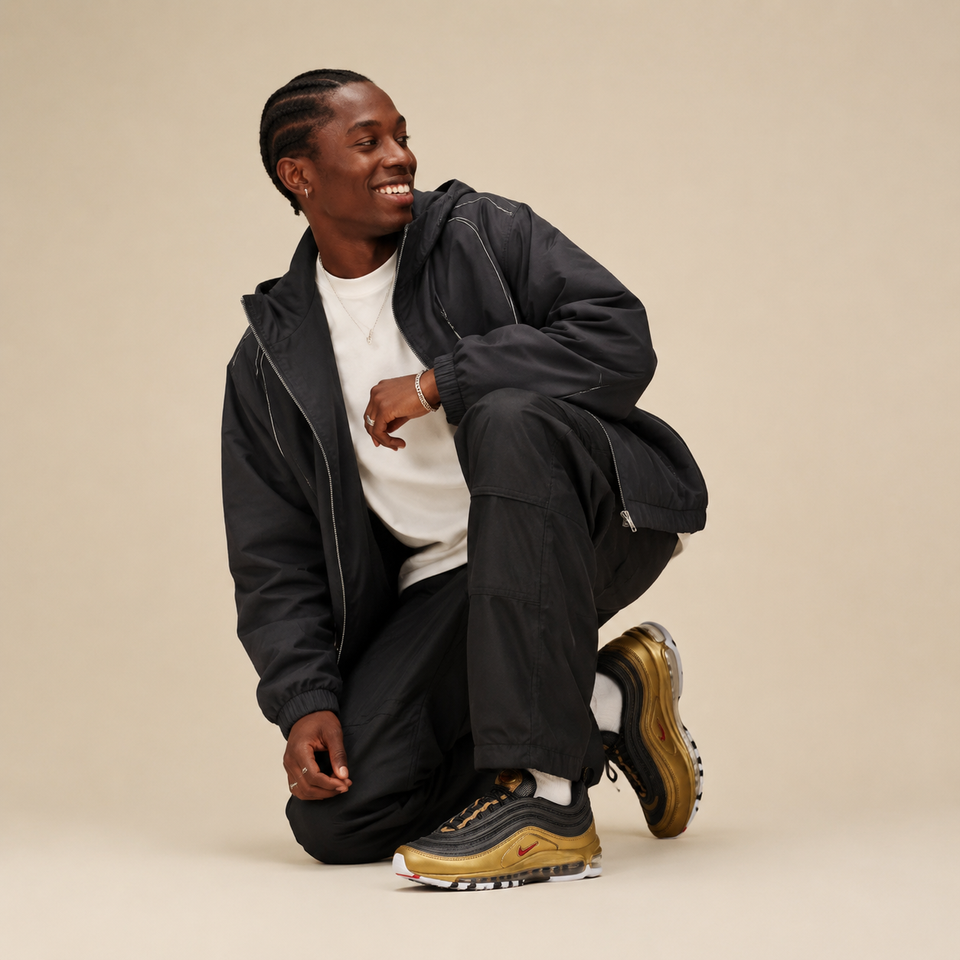 Nike Air Max 97 B-Sides Metallic Gold
