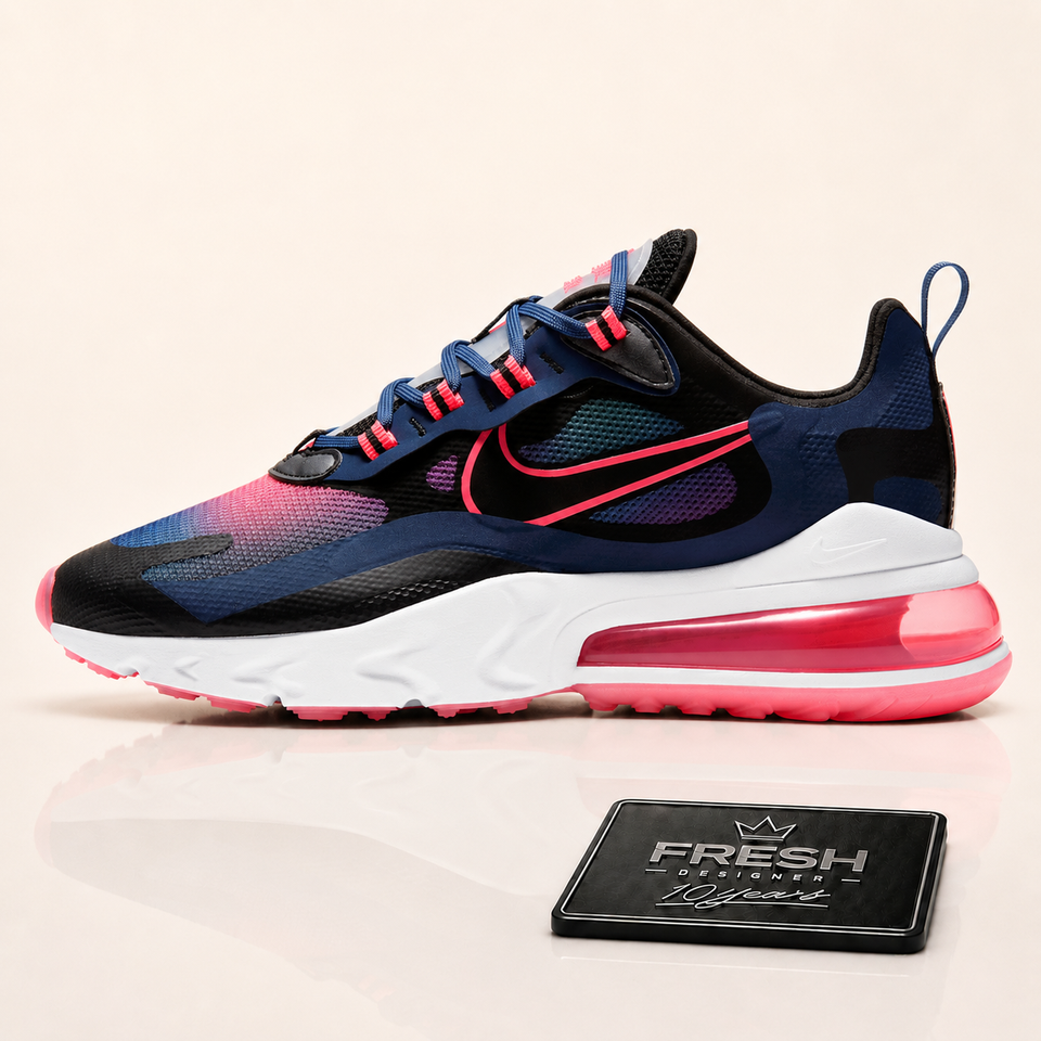 Air max 270 React Midnight navy hyper pink