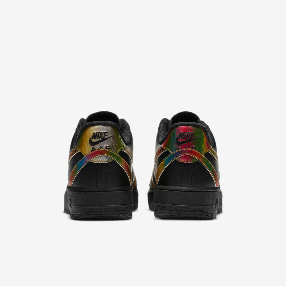 Air force 1 Lv8 Misplaced swooshes Black