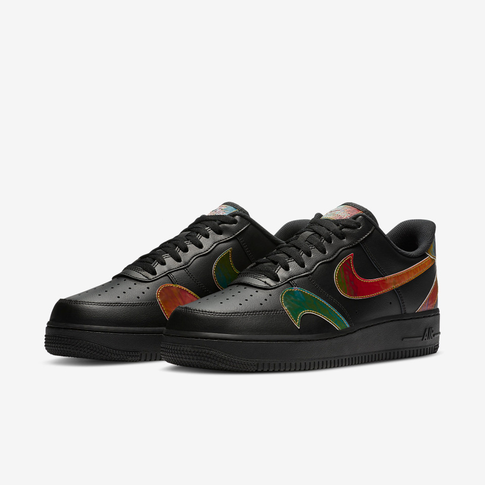 Air force 1 Lv8 Misplaced swooshes Black