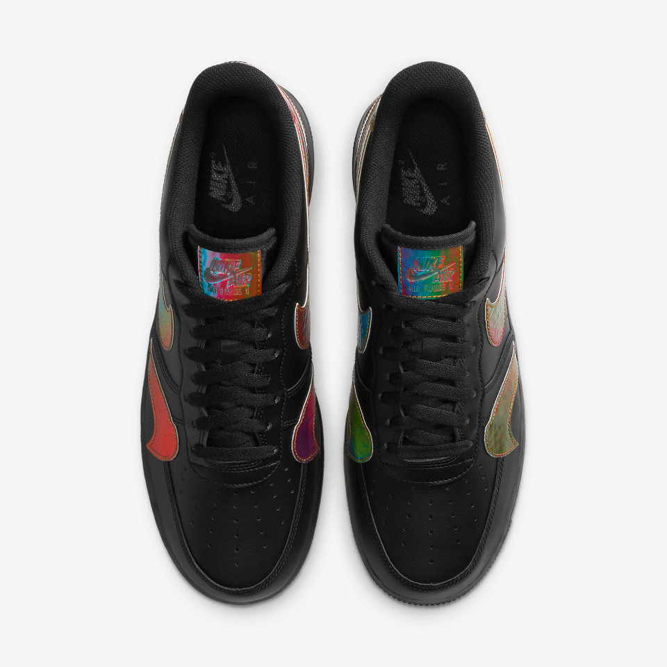 Air force 1 Lv8 Misplaced swooshes Black