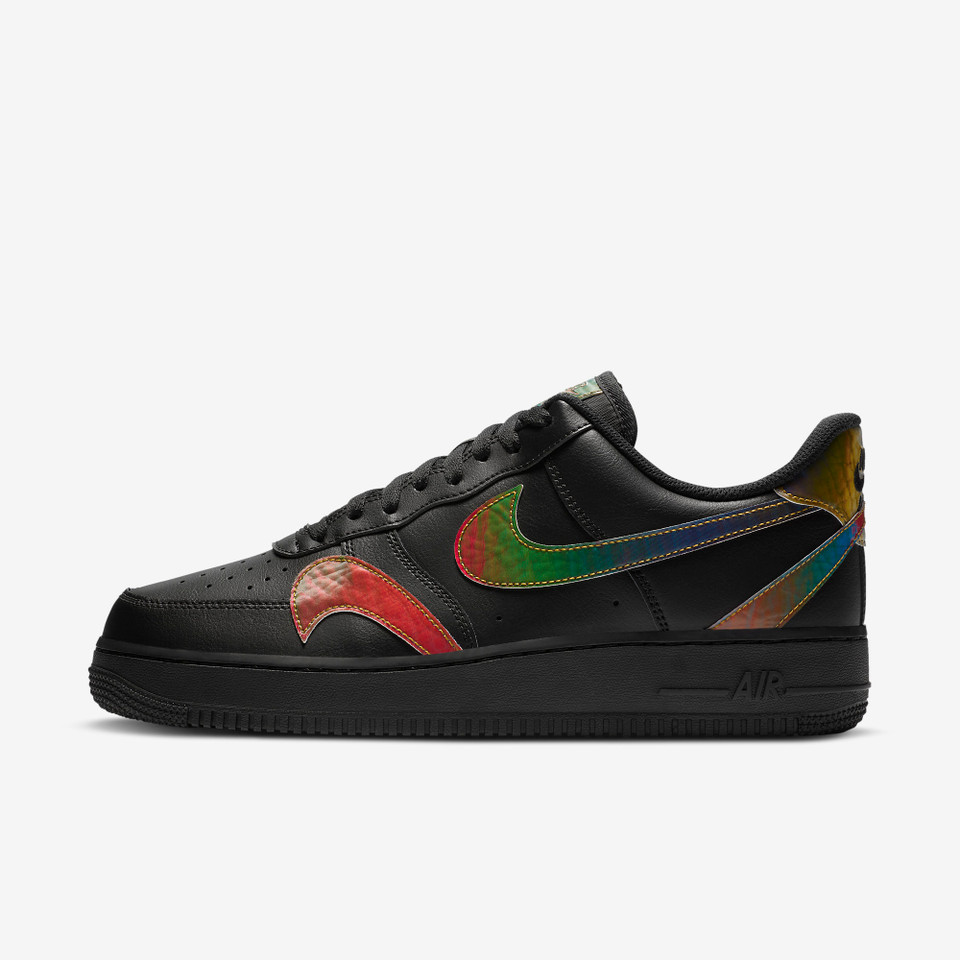 Air force 1 Lv8 Misplaced swooshes Black