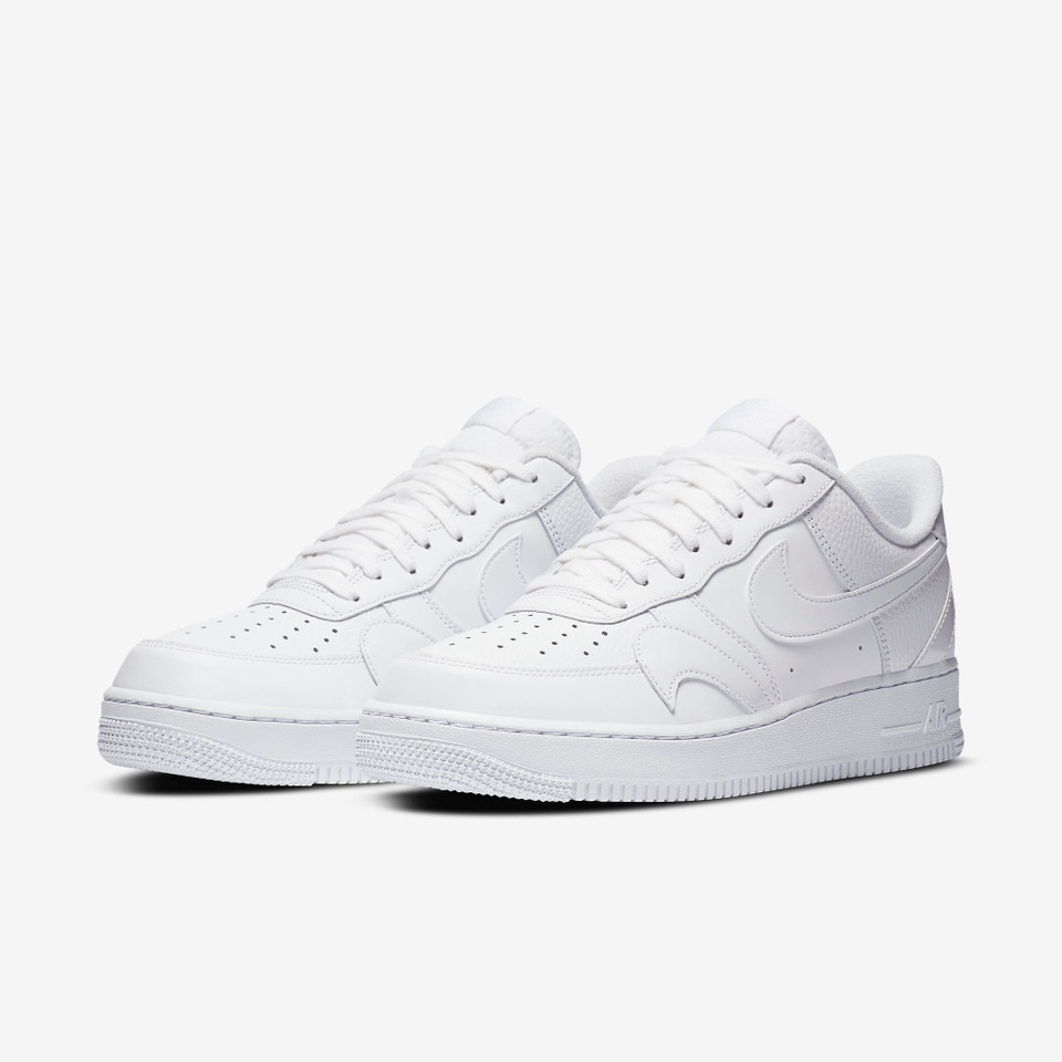 Air force 1 Lv8 Misplaced swoosh Triple White