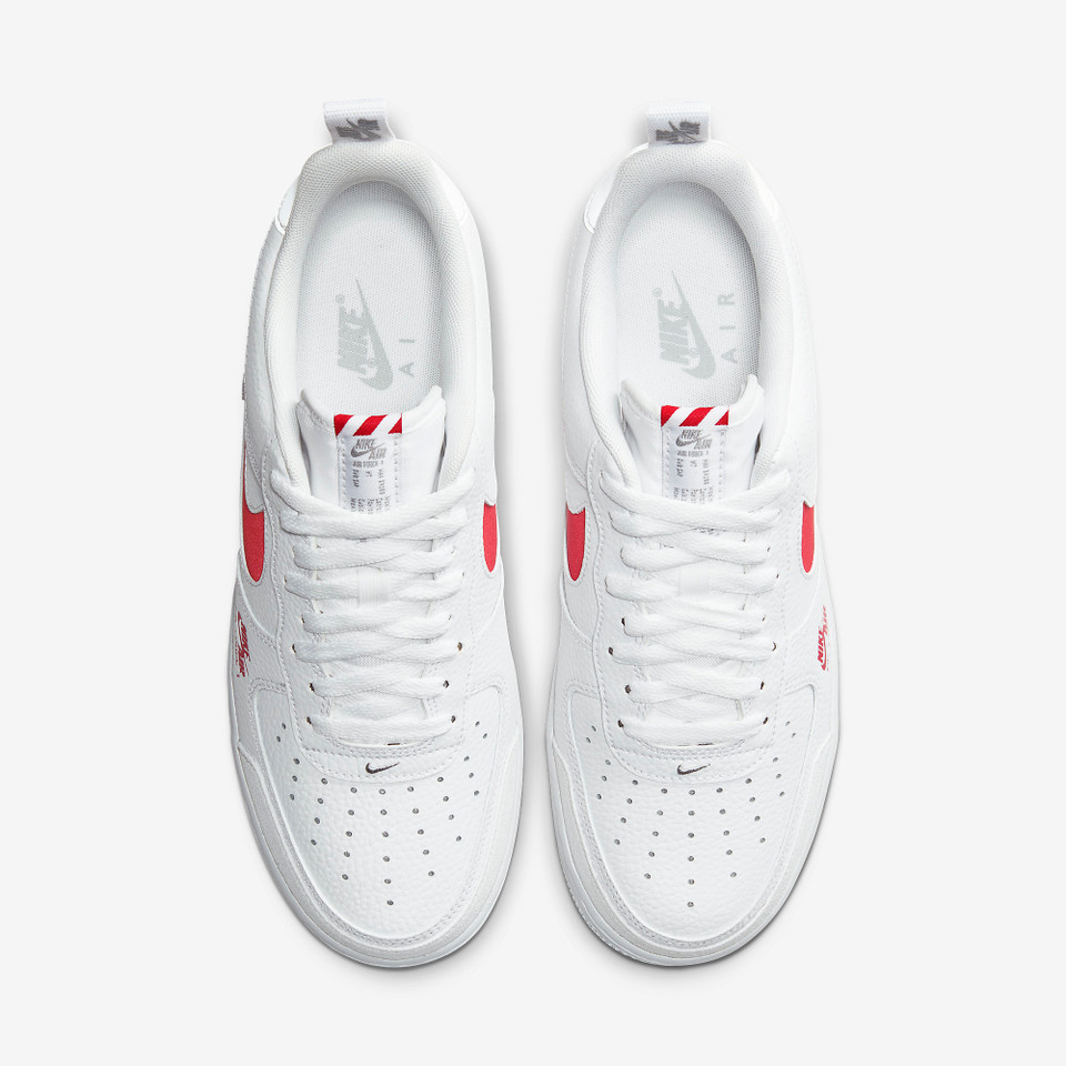 Air force 1 Lv8 Utility White red