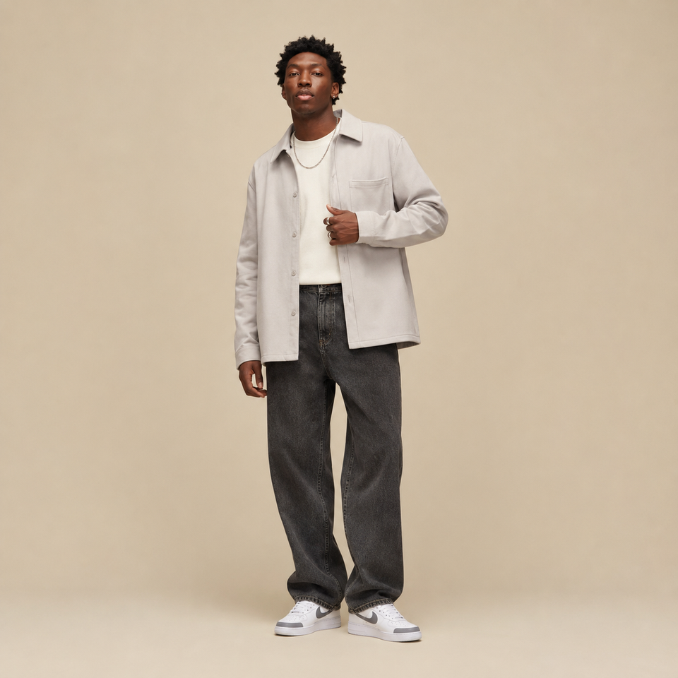 Air force 1 Lv8 Utility White wolf grey