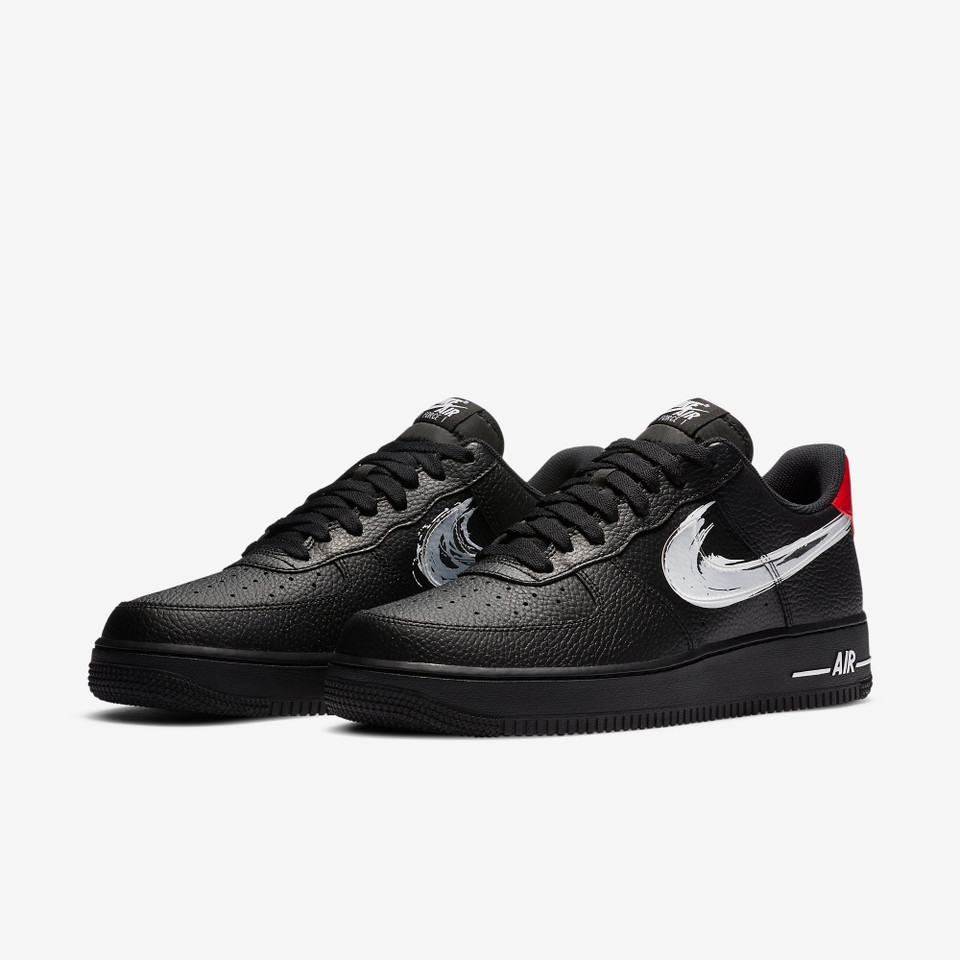 Air force 1 Brushstroke Black