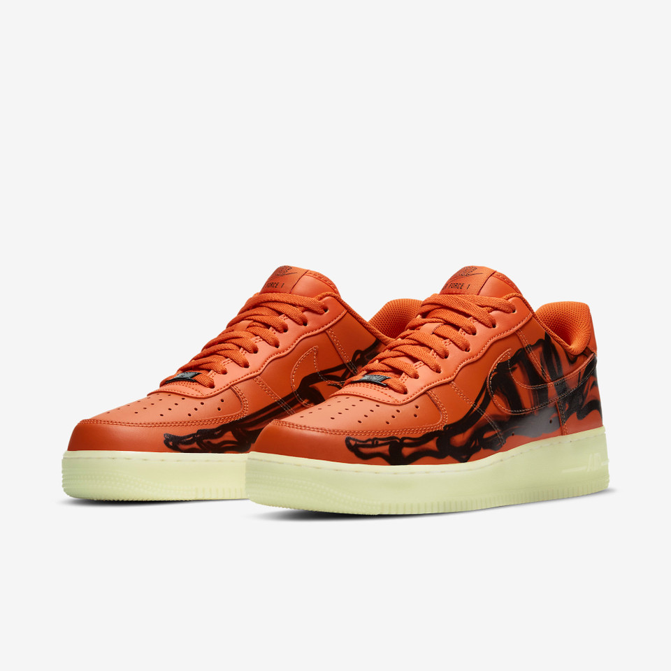 Air force 1 Orange skeleton Halloween(2020)