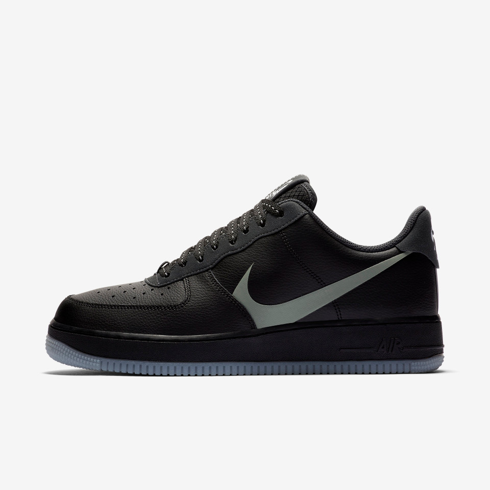 Air force 1 Lv8 Black Anthracite Swoosh