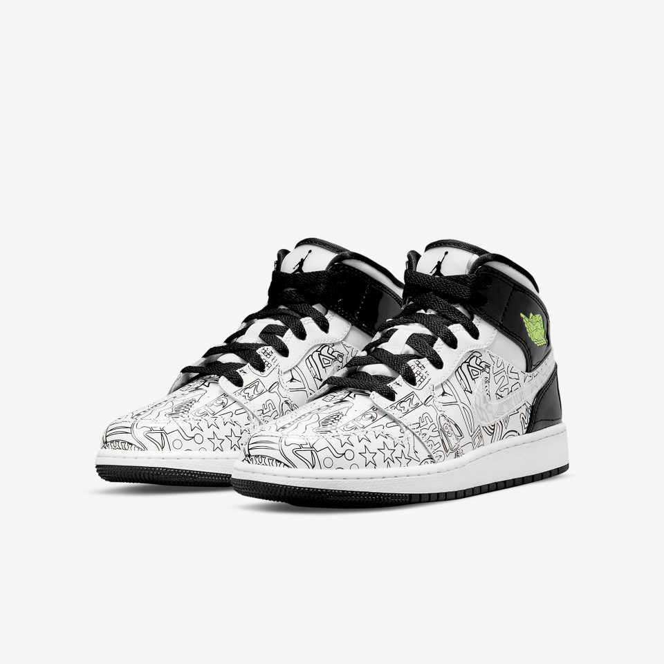 Air jordan 1 Mid SE Diy