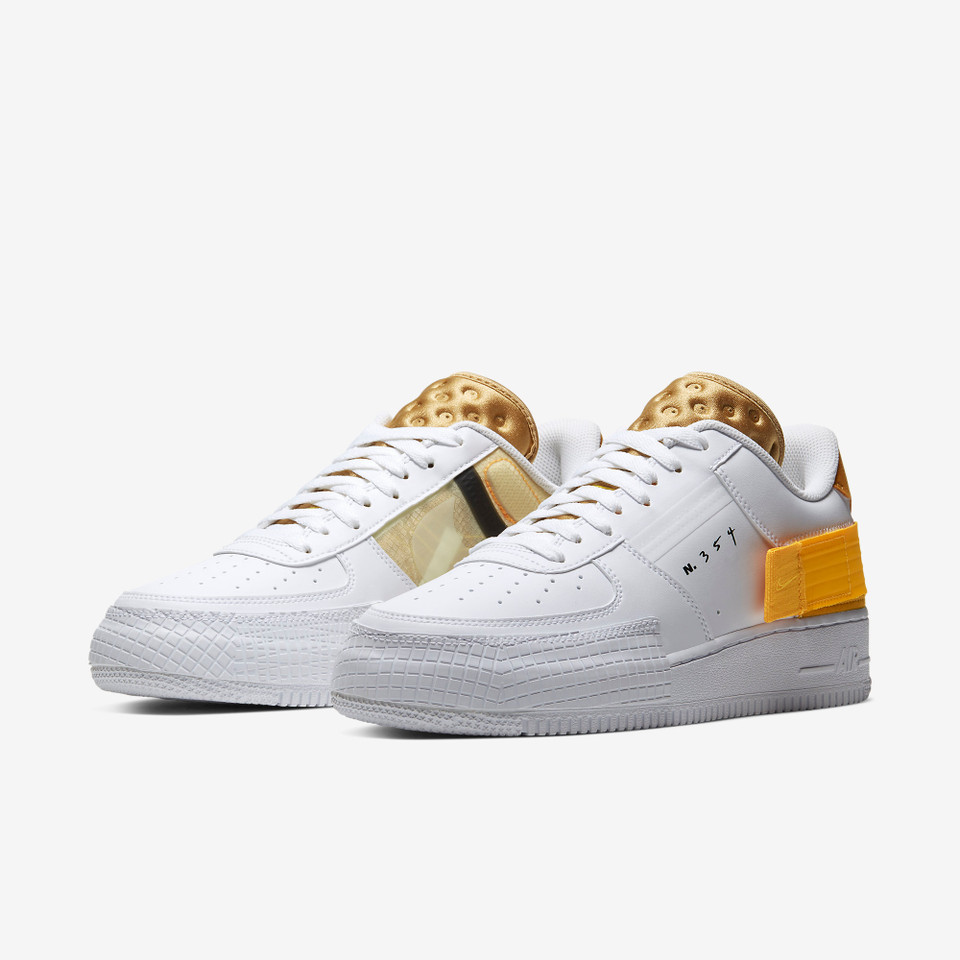Air force 1 Type White gold