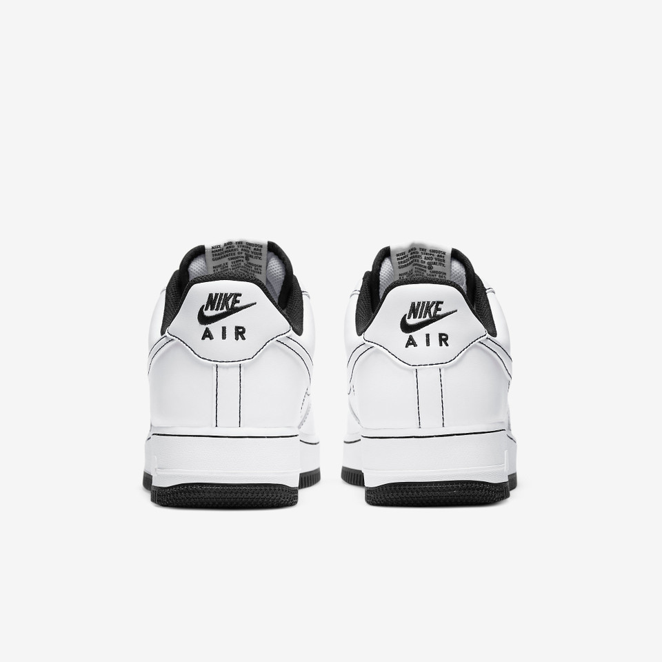 Air force 1 Contrast stitch White black