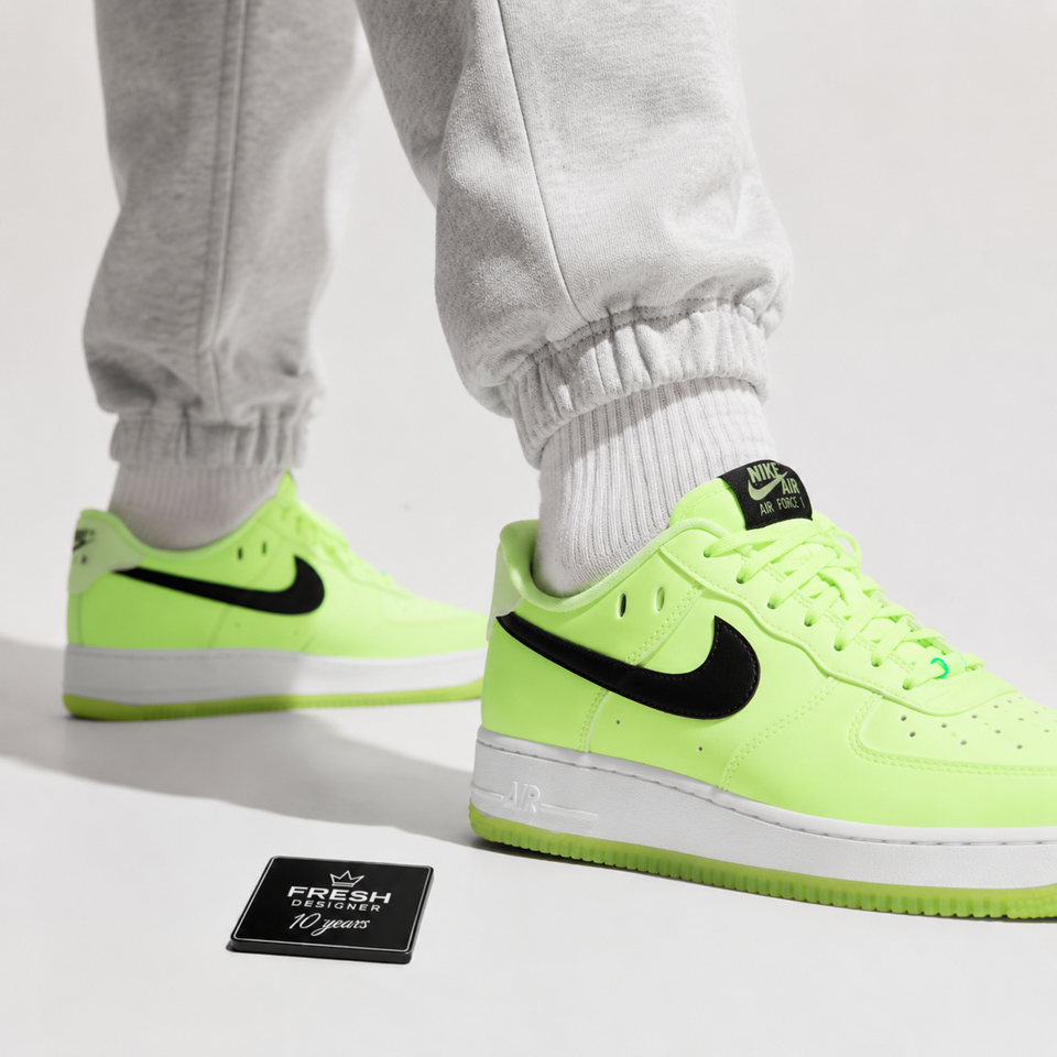 Air force 1 Have a nike day Glow in dark Volt