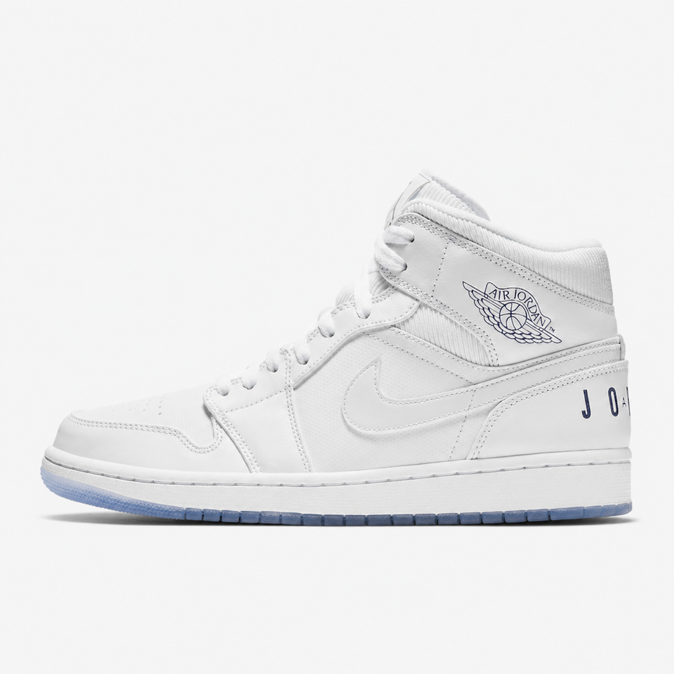 Air jordan 1 Mid Pure white
