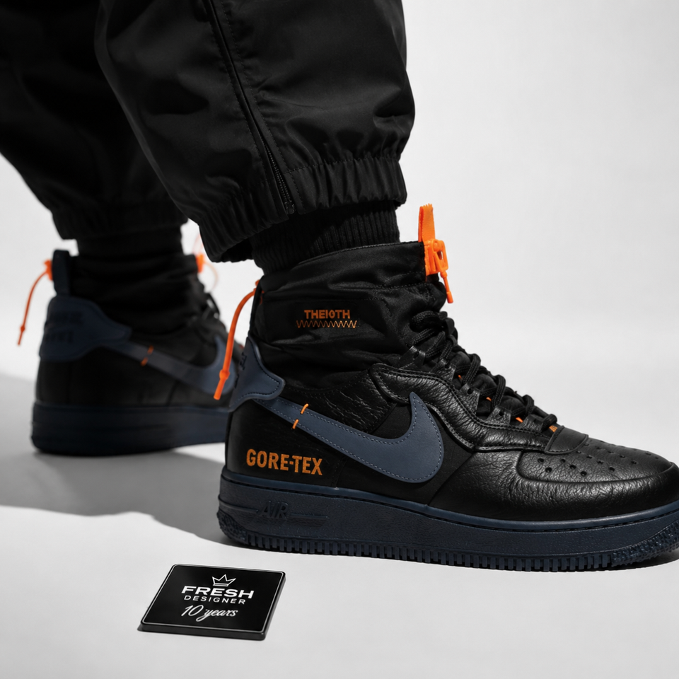 Air force 1 High Gore-tex Winter Boot Black Ceramic thunder blue