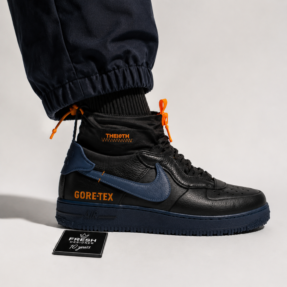 Air force 1 High Gore-tex Winter Boot Black Ceramic thunder blue