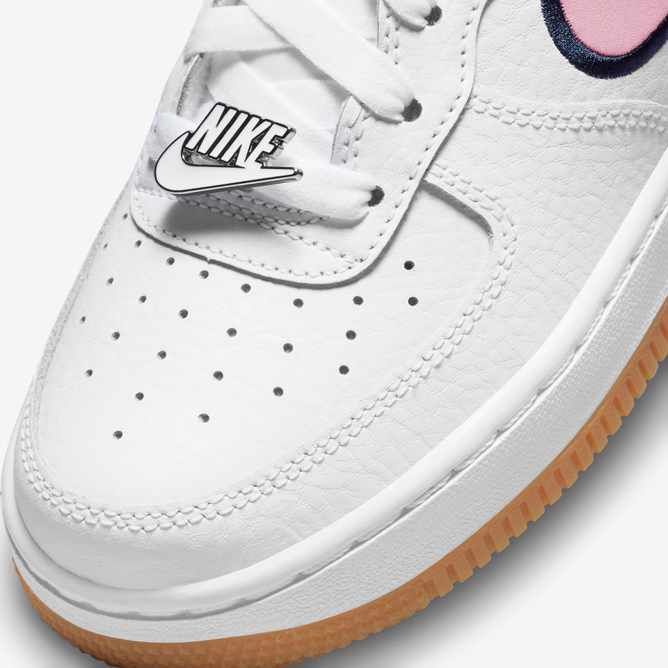 Air force 1 Lv8 Just do it White pink glaze