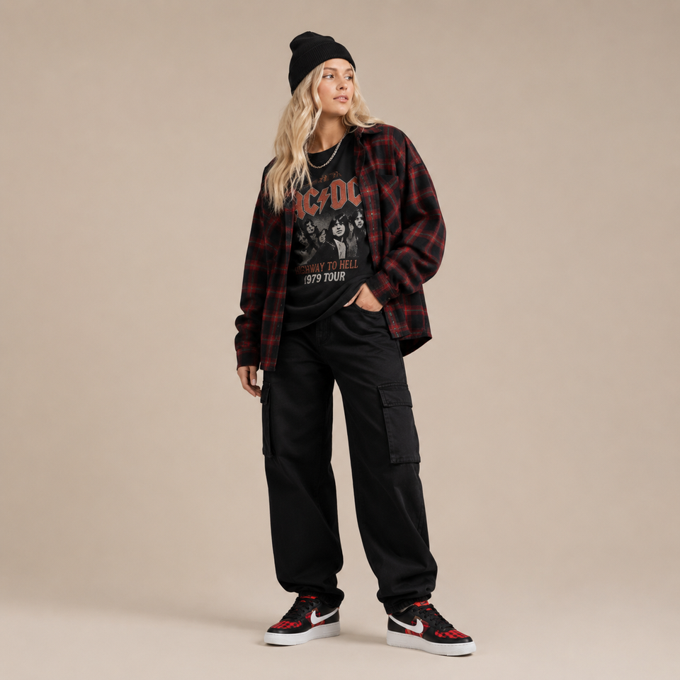Air force 1 Lx Flannel