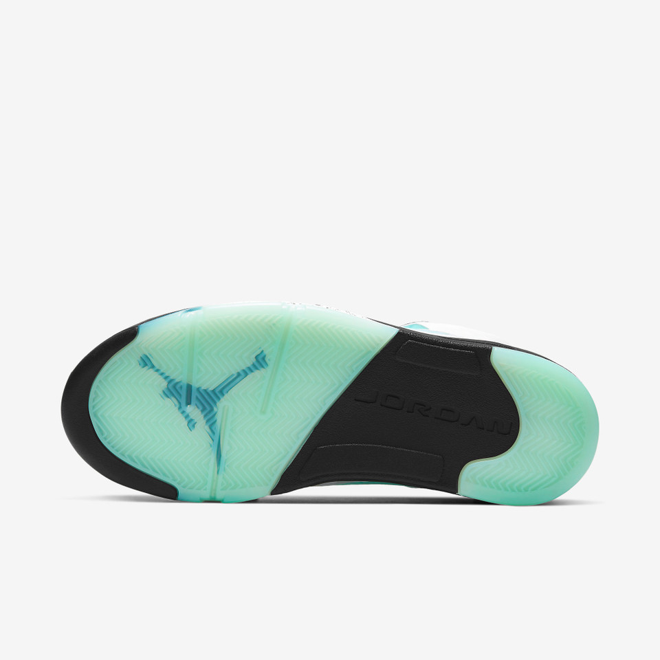 Air Jordan 5 Retro Island green