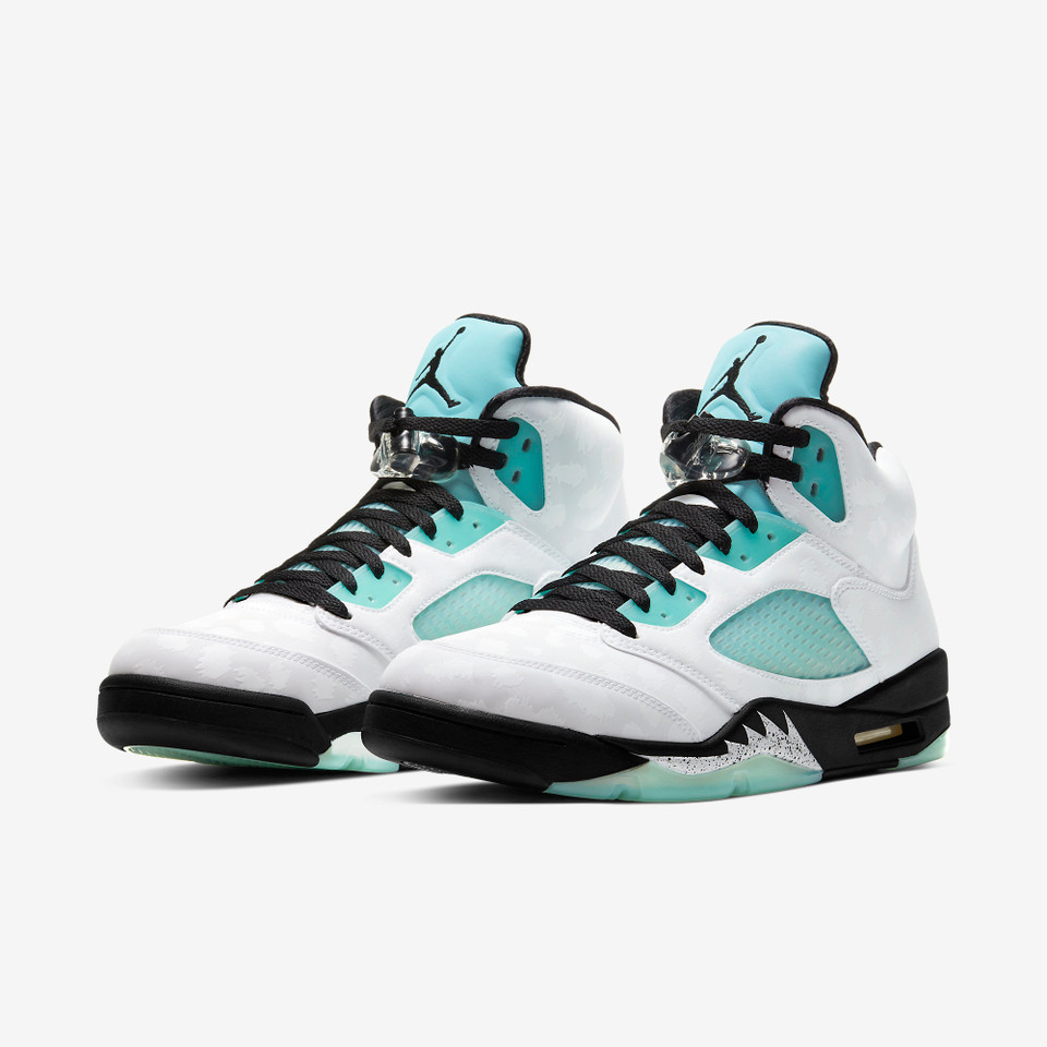 Air Jordan 5 Retro Island green