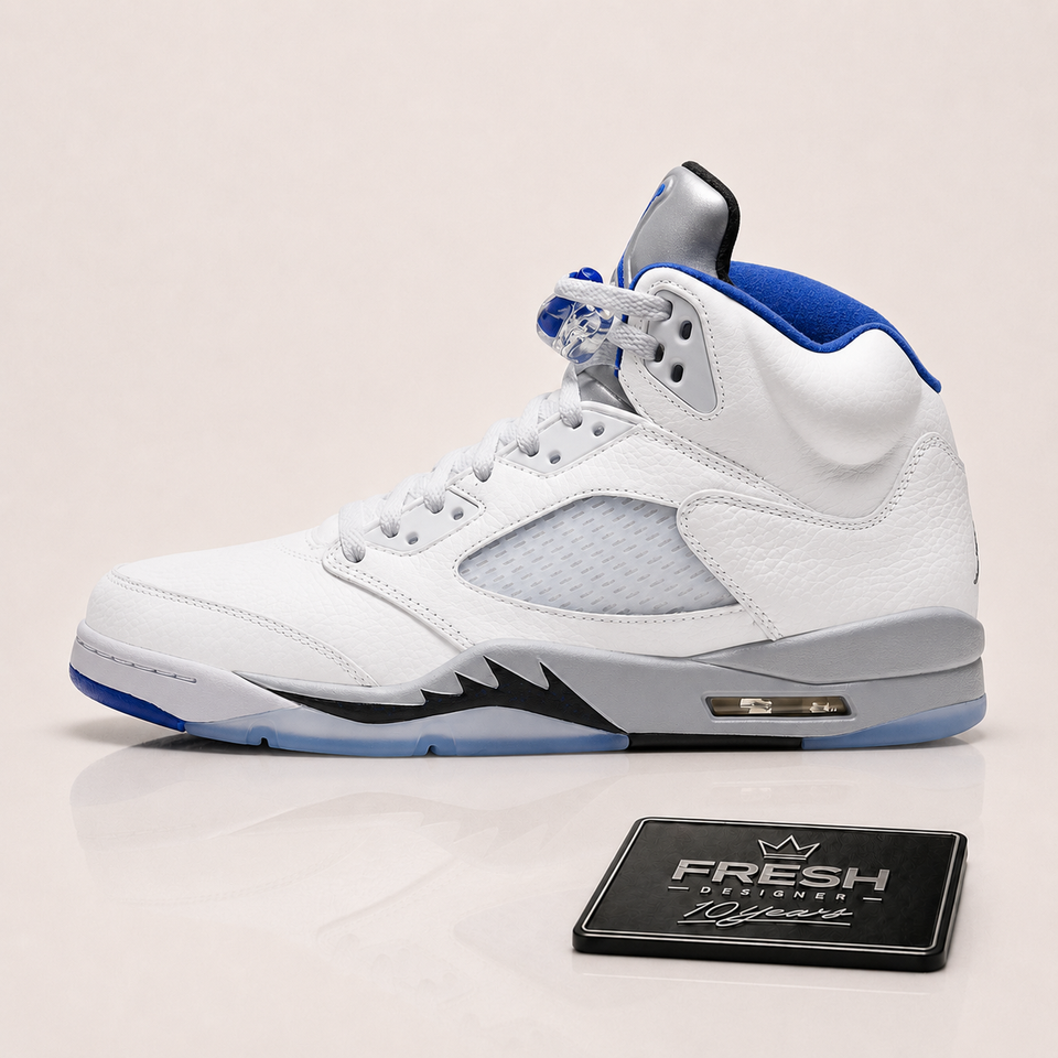 Air Jordan 5 Retro White stealth(2021)
