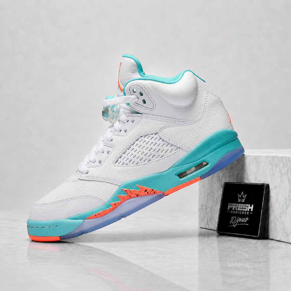 Air Jordan 5 Retro Light Aqua