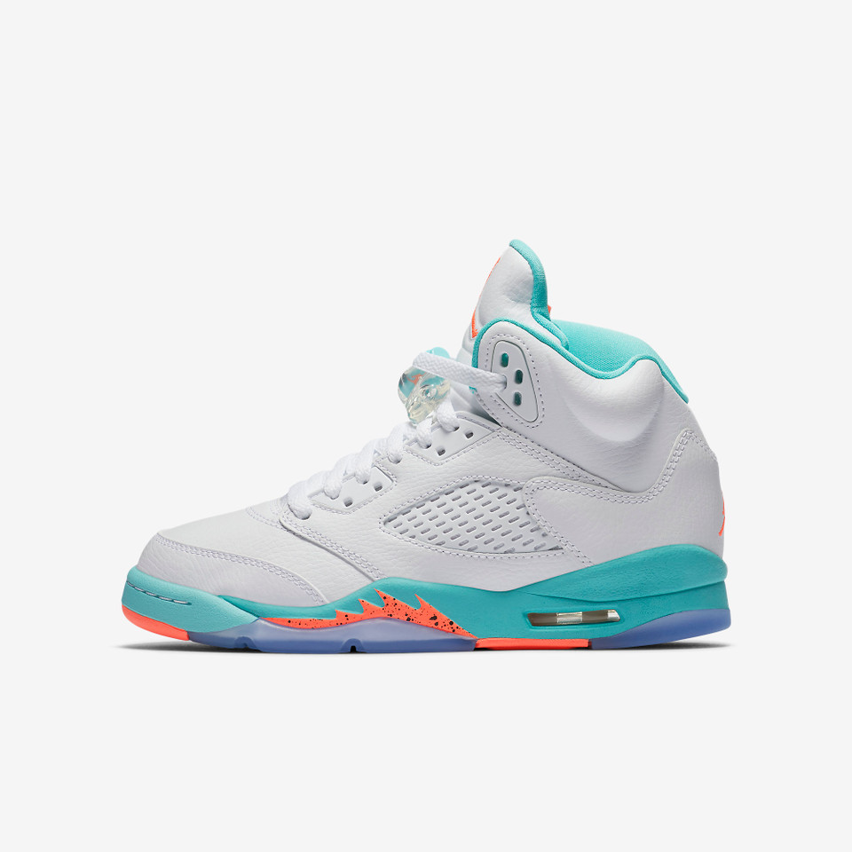 Air Jordan 5 Retro Light Aqua