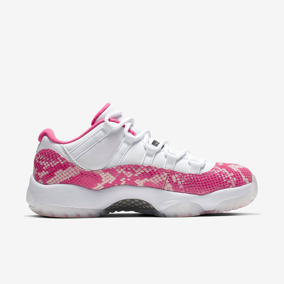 Air Jordan 11 Retro Low Pink Snakeskin