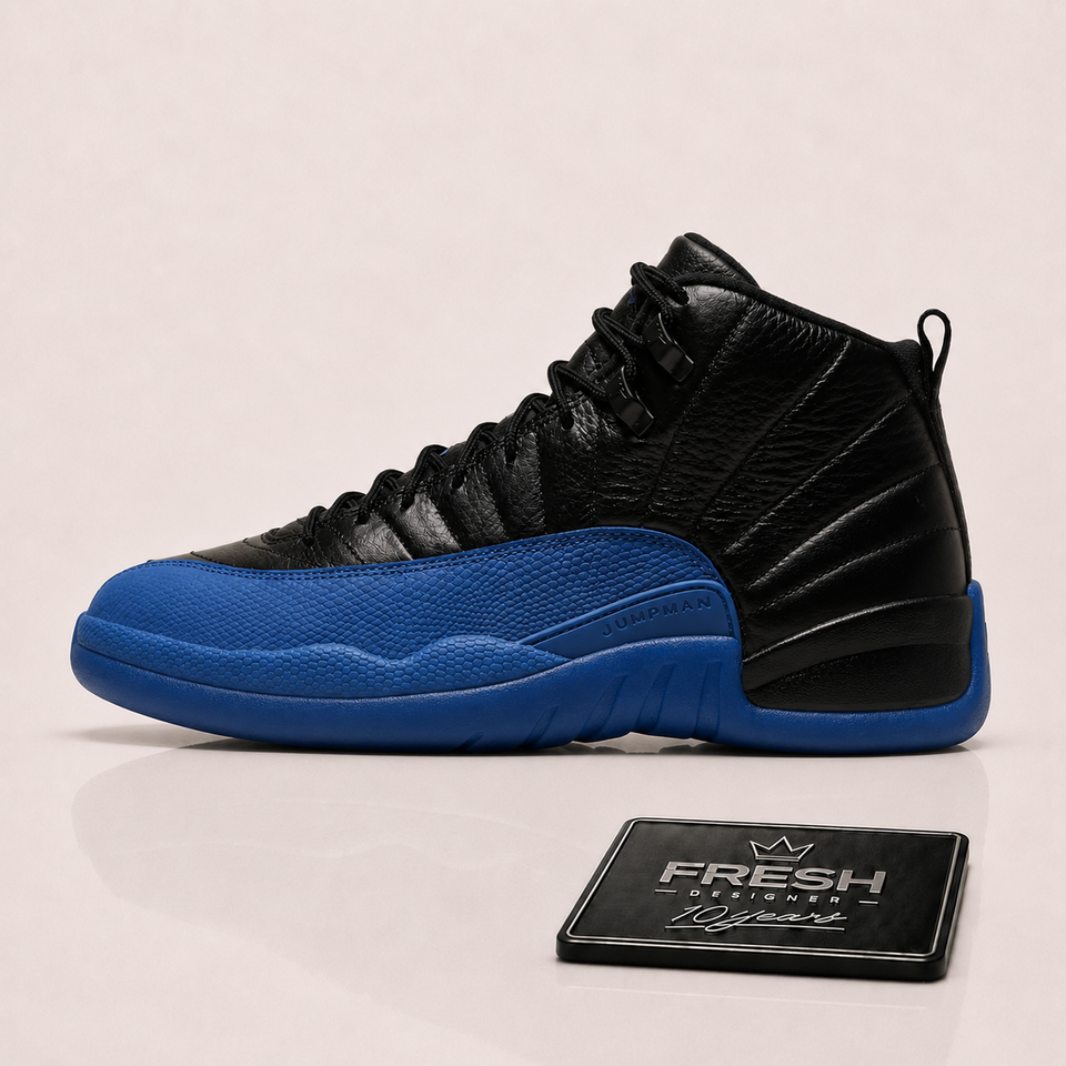 Air Jordan 12 Retro Black Game Royal